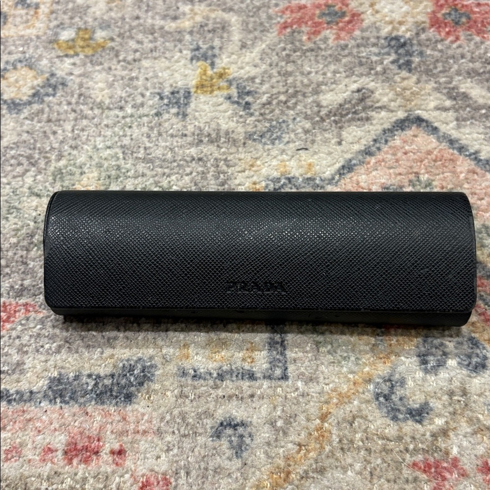 Prada Black Saffiano Sunglass/Eyewear Case